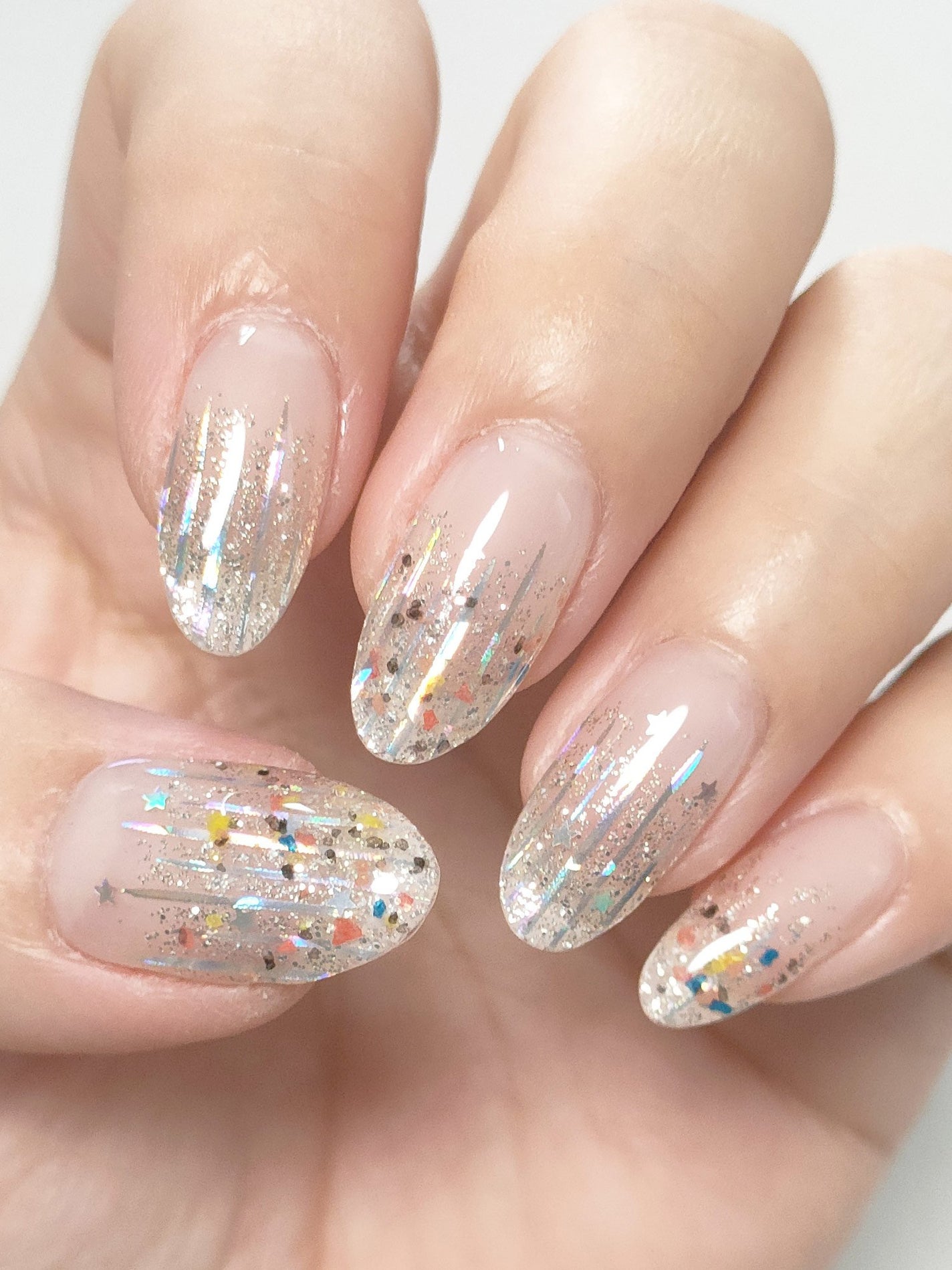 GLAZE グレーズ 半硬化タイプジェルネイルシール/DASHINGDIVA MAGICPRESS/ネイルシールを使ったクチコミ(7枚目)