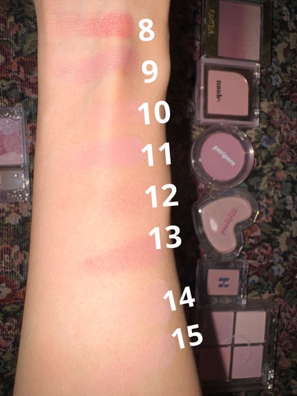 グロウフルールチークス/キャンメイク/パウダーチークを使ったクチコミ(5枚目)