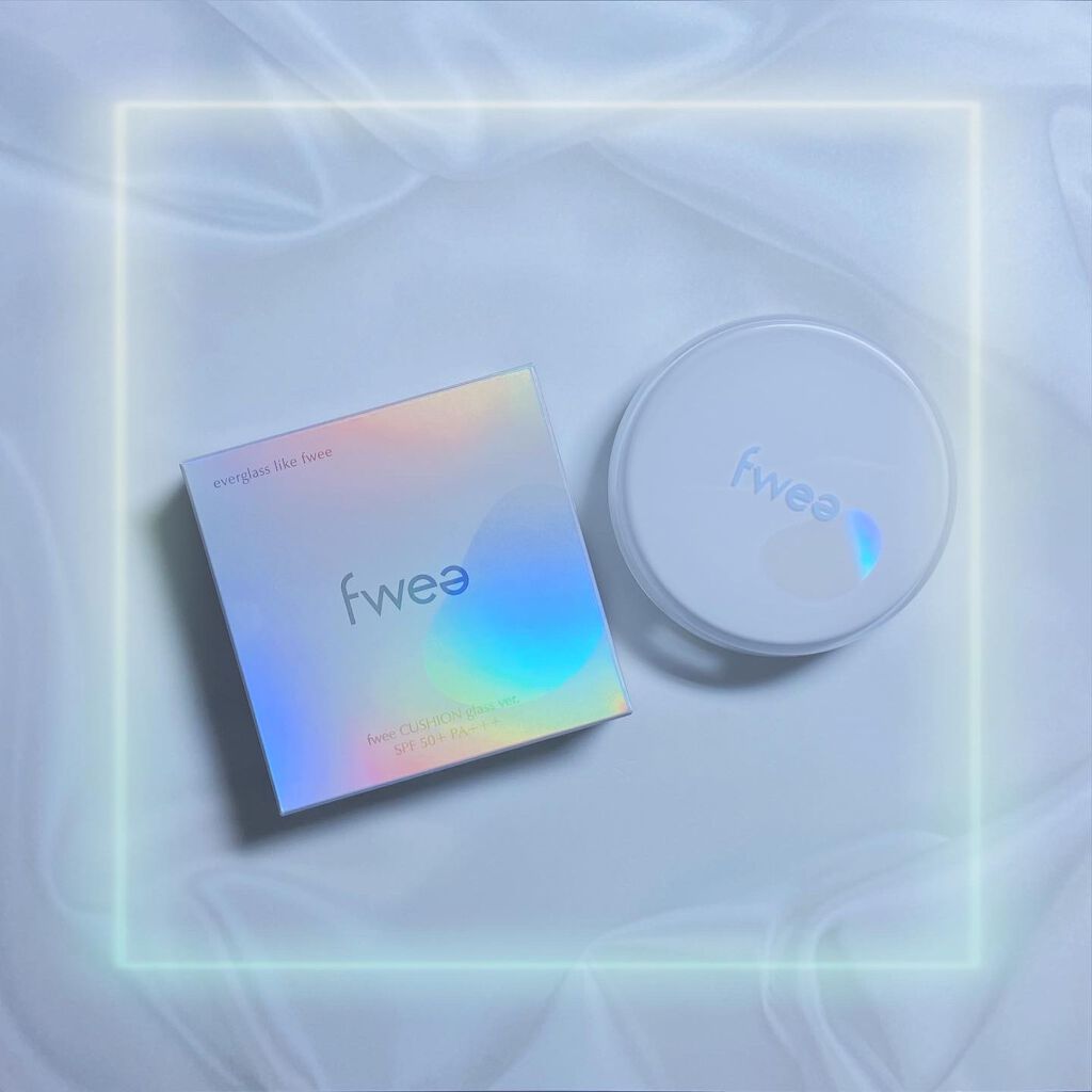 フィークッションガラス/fwee/クッションファンデーションを使ったクチコミ(1枚目)