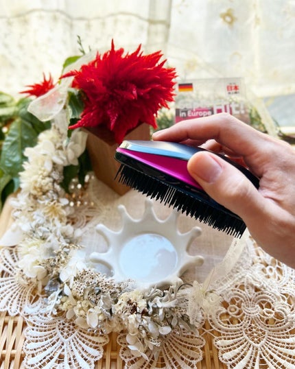 ヴィーナス ビューティーブラシ/PARSA/ヘアブラシを使ったクチコミ(4枚目)