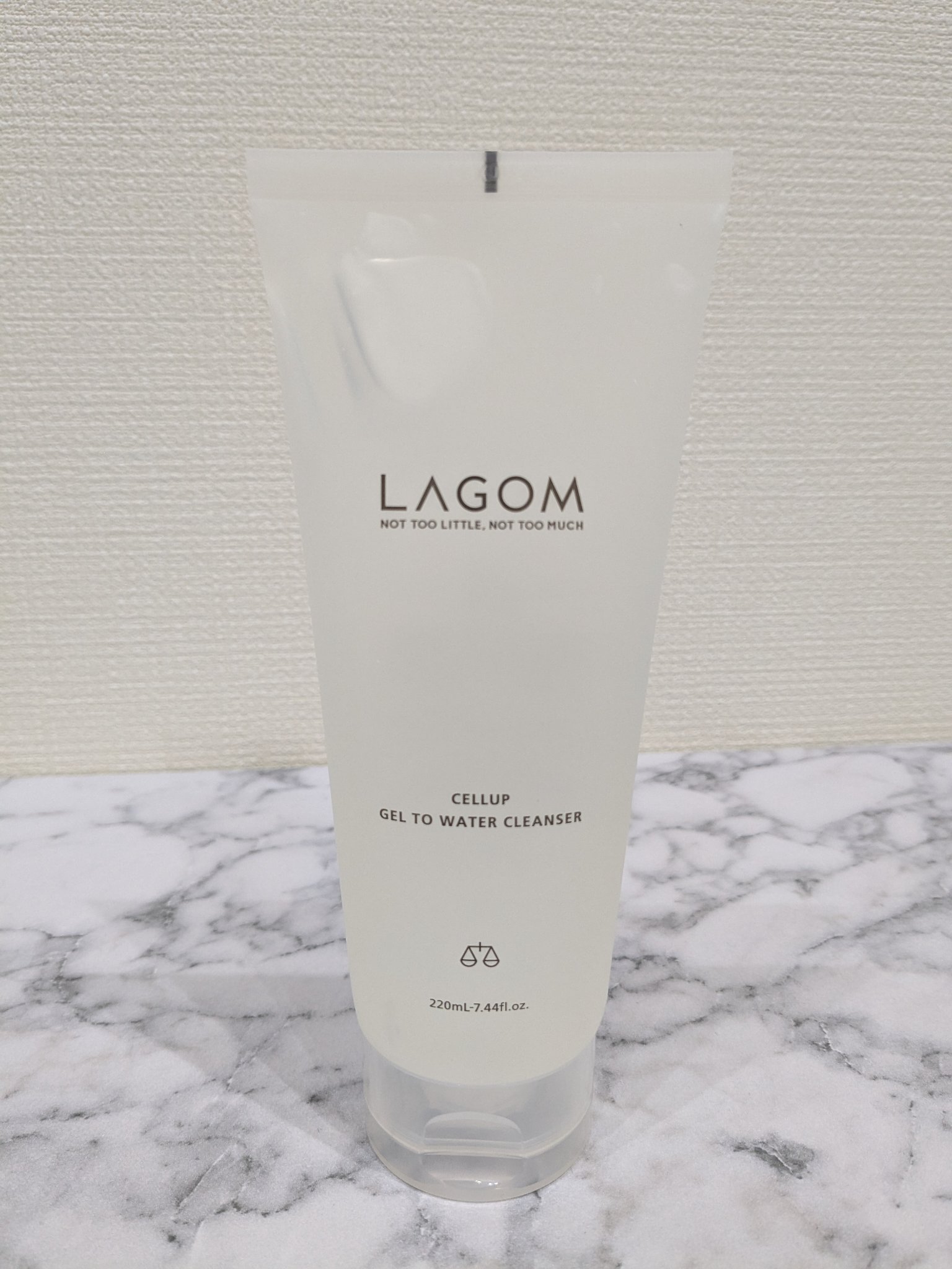 ラゴム ジェルトゥウォーター クレンザー(朝用洗顔)/LAGOM /その他洗顔料を使ったクチコミ（1枚目）