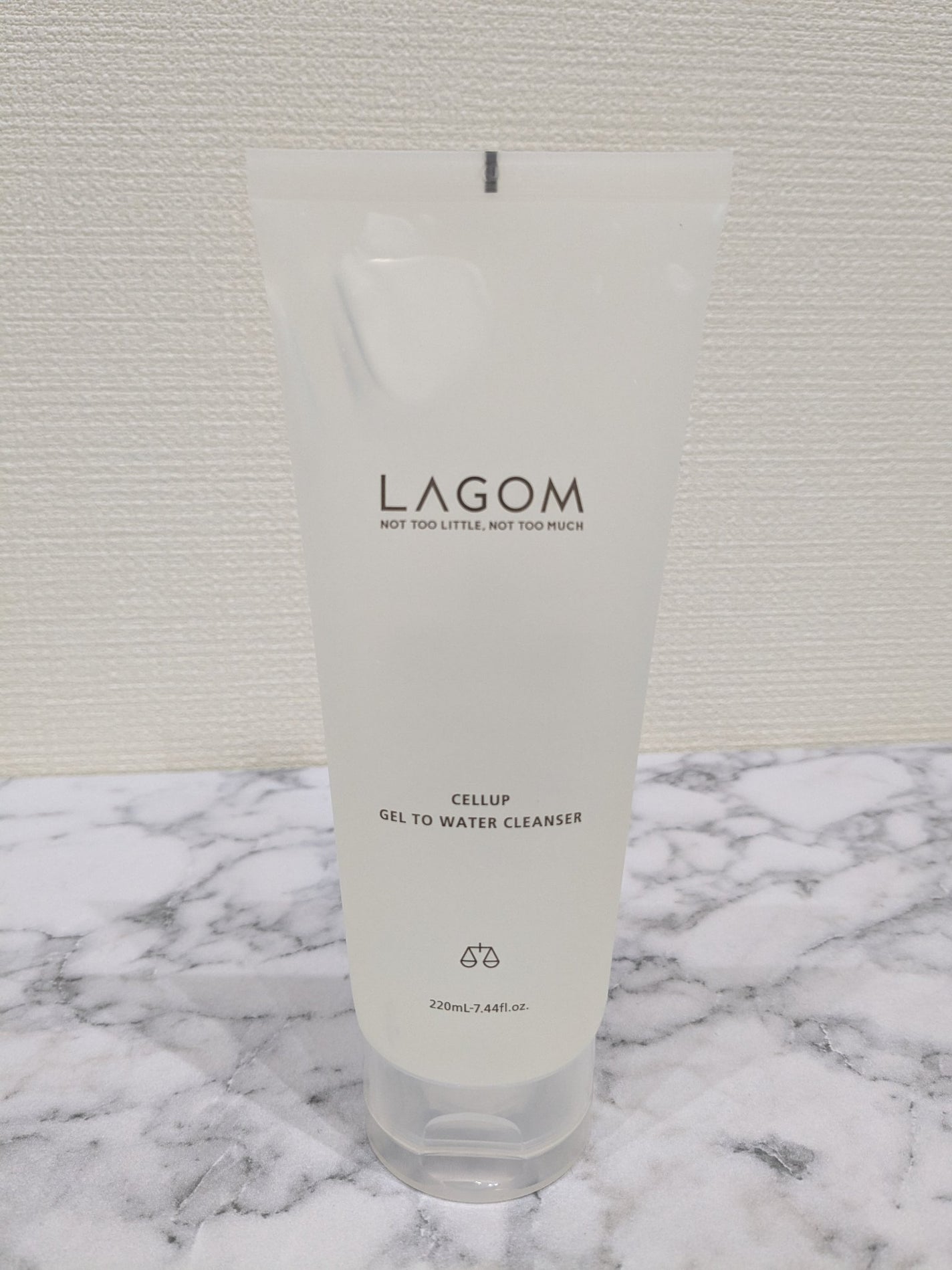 ラゴム ジェルトゥウォーター クレンザー(朝用洗顔)/LAGOM /その他洗顔料を使ったクチコミ(1枚目)