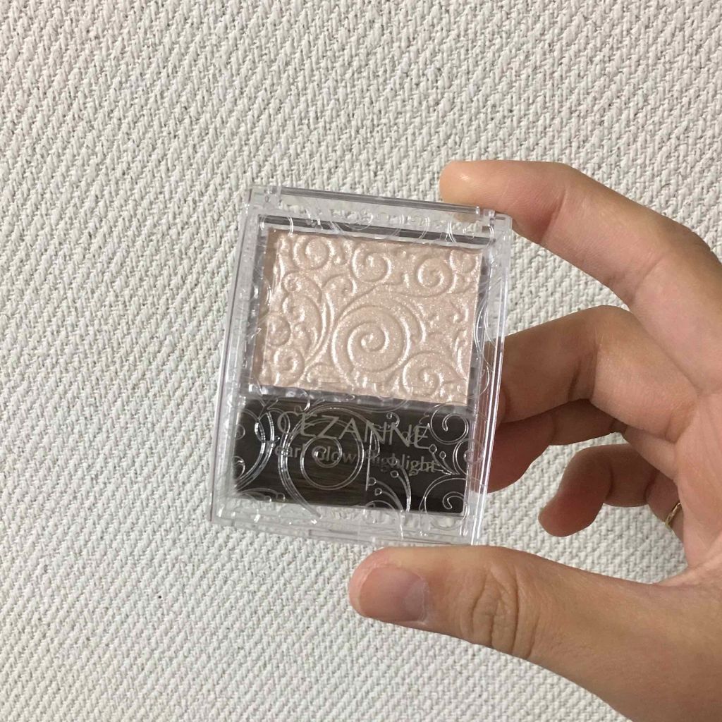 パールグロウハイライト/CEZANNE/パウダーハイライトを使ったクチコミ（1枚目）