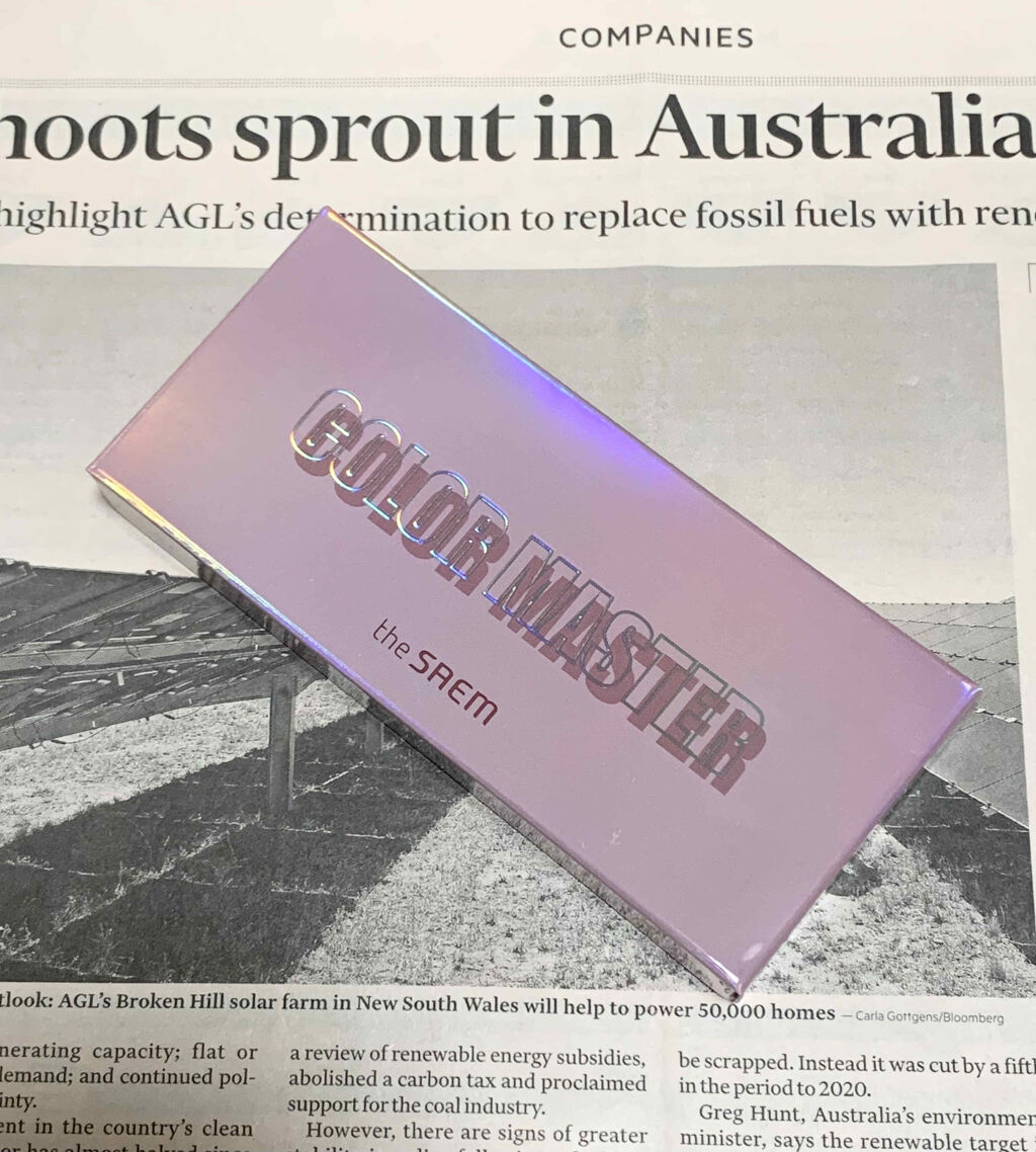 カラー マスター シャドウ パレット /the SAEM/アイシャドウパレットを使ったクチコミ（1枚目）