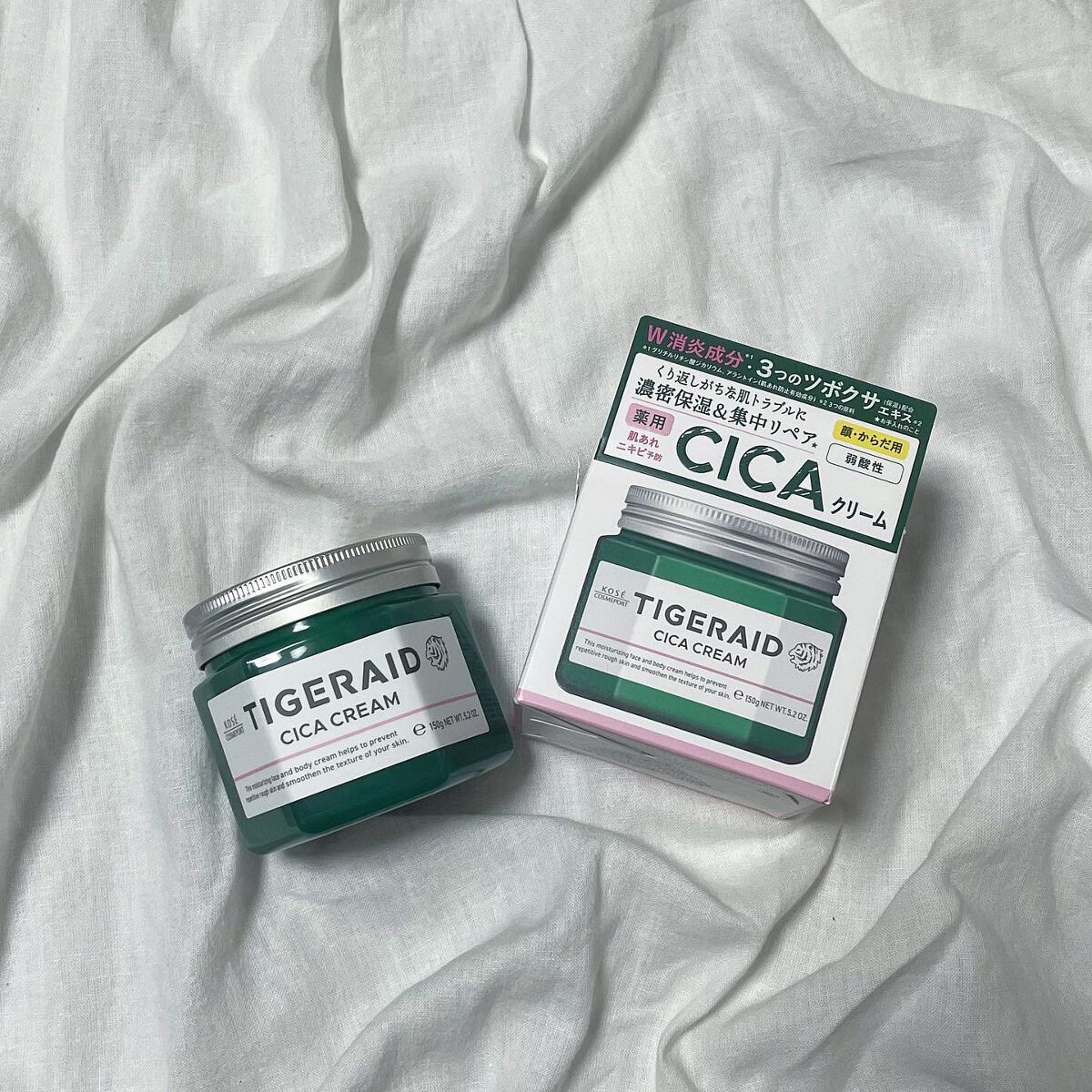 薬用CICAリペア クリーム/タイガレイド/フェイスクリームを使ったクチコミ(1枚目)