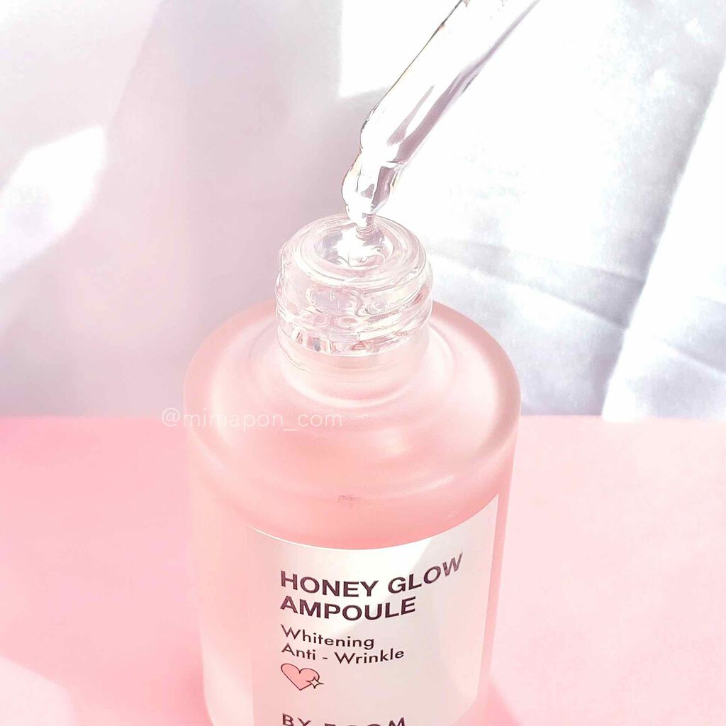 ハニーグロウアンプル/BY ECOM/美容液を使ったクチコミ（3枚目）