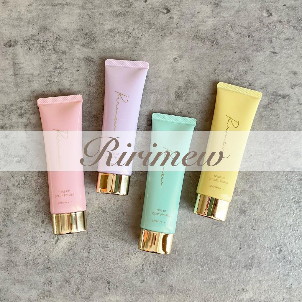 トーンアップカラープライマー /Ririmew/化粧下地を使ったクチコミ（1枚目）