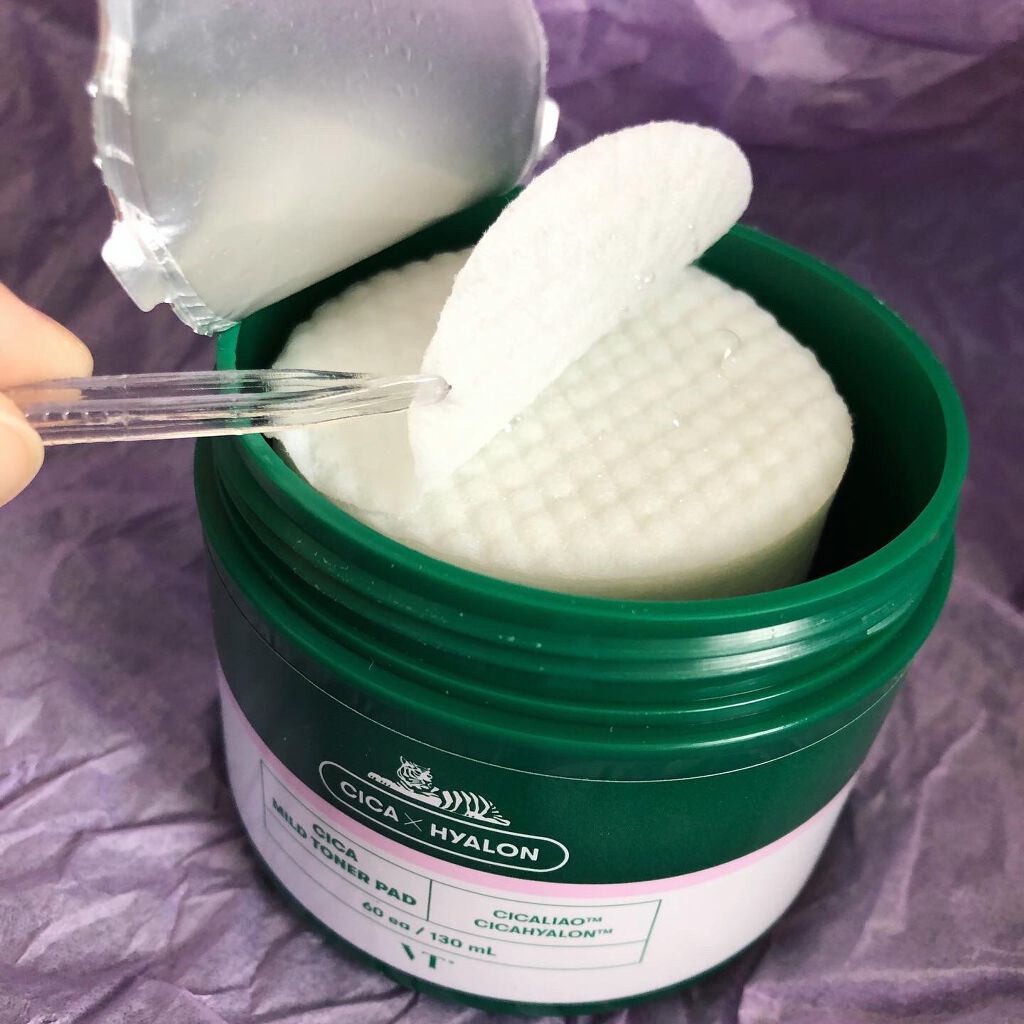 CICA マイルドトナーパッド/VT/トナーパッドを使ったクチコミ(1枚目)