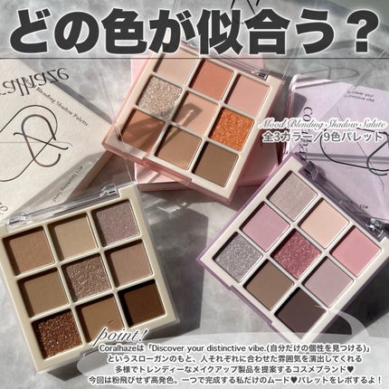 ムードブレンディングシャドウパレット/Coralhaze/アイシャドウパレットを使ったクチコミ(2枚目)