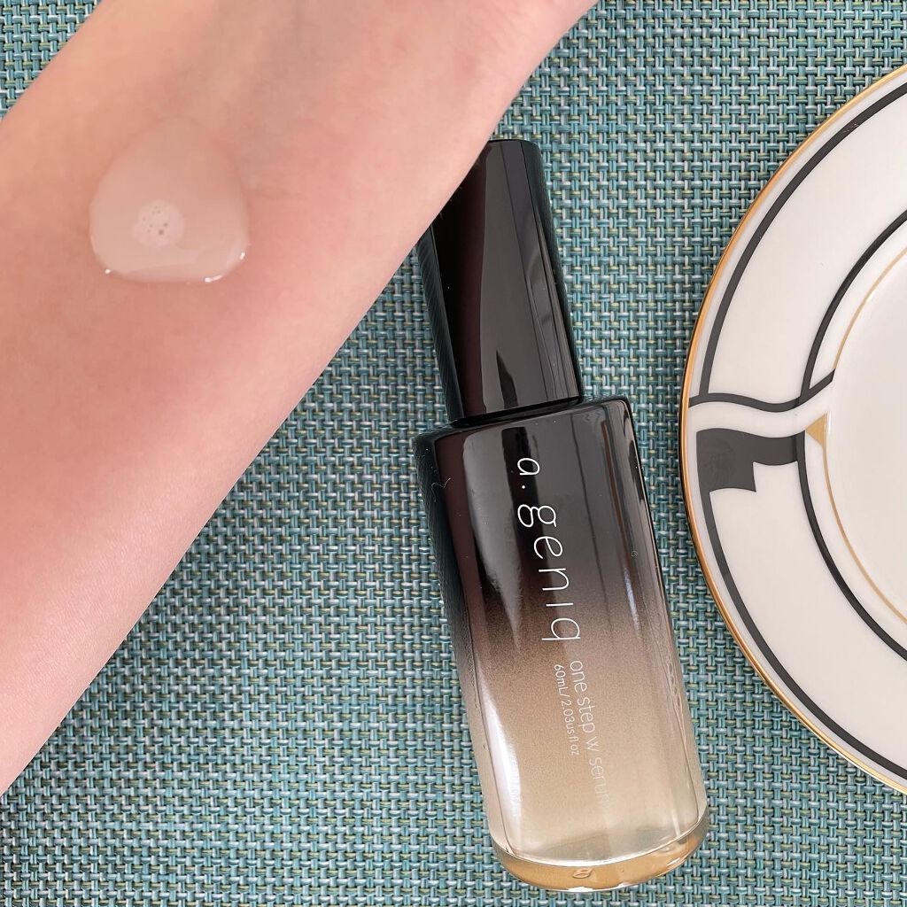 ワンステップWセラム/a.geniq/美容液を使ったクチコミ(5枚目)