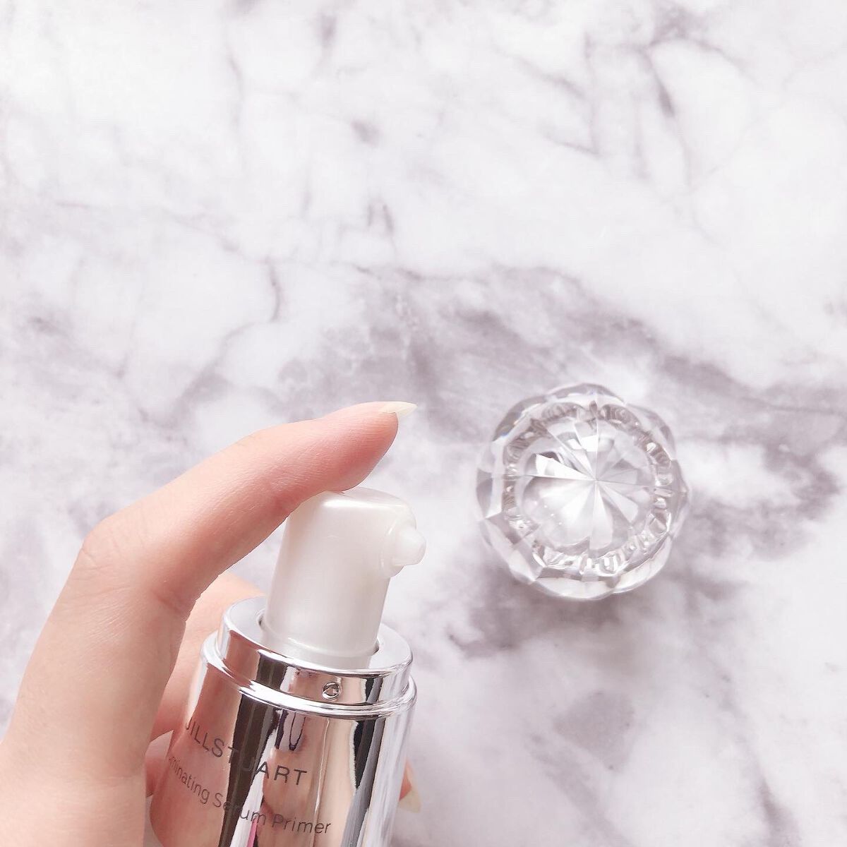 ジルスチュアート イルミネイティング セラムプライマー/JILL STUART/化粧下地を使ったクチコミ(3枚目)