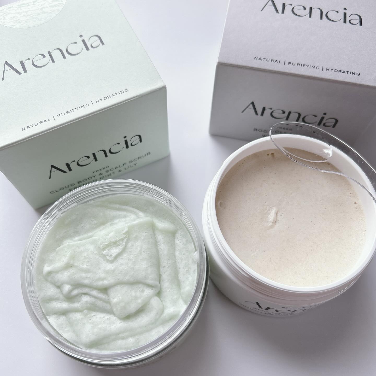 フレッシュクラウドスクラブ「ミント&リリー」/アレンシア/スクラブ・ゴマージュを使ったクチコミ（2枚目）