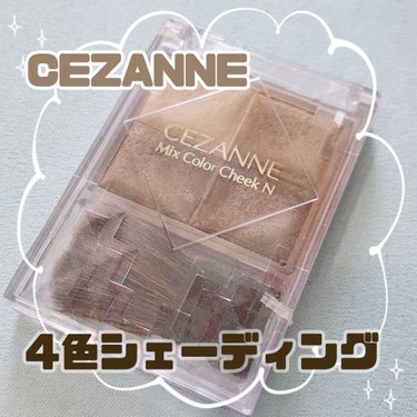 ミックスカラーチーク 20 シェーディング/CEZANNE/パウダーチークを使ったクチコミ（1枚目）