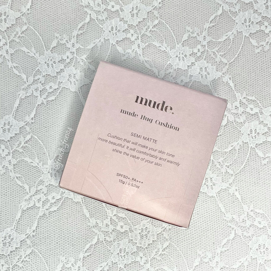 ハグクッション/mude./クッションファンデーションを使ったクチコミ（2枚目）