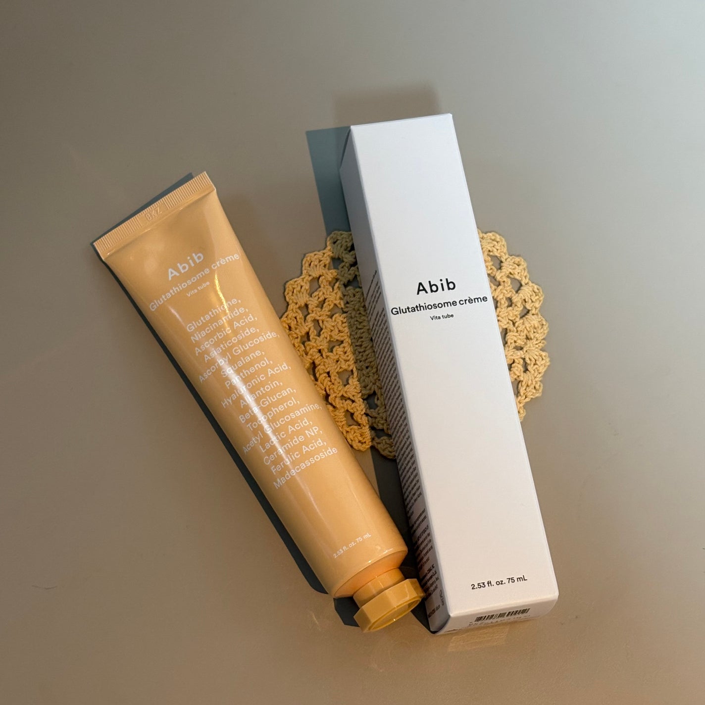 アビブ グルタチオンソームクリームビタチューブ/Abib /フェイスクリームを使ったクチコミ(1枚目)