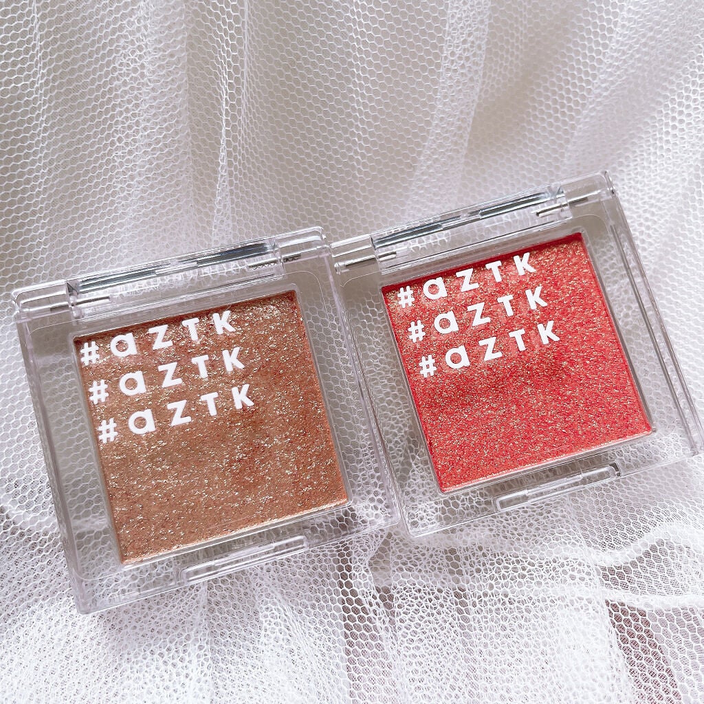 シングルアイシャドウ/aZTK/単色アイシャドウを使ったクチコミ(7枚目)