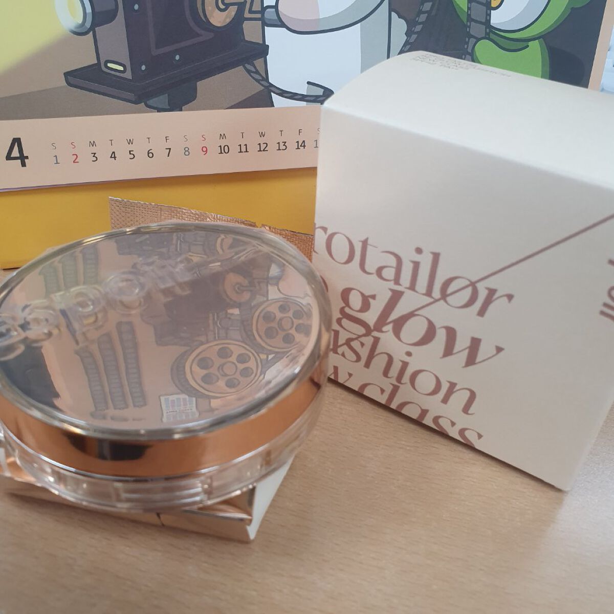 プロテーラービーグロウクッション ニュークラス/espoir/クッションファンデーションを使ったクチコミ（1枚目）