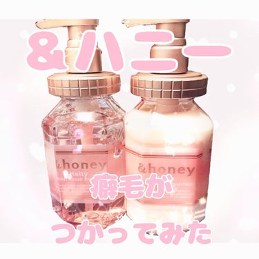 &honey Melty モイストリペア シャンプー1.0／モイストリペア ヘアトリートメント2.0/&honey/シャンプー・コンディショナーを使ったクチコミ（1枚目）