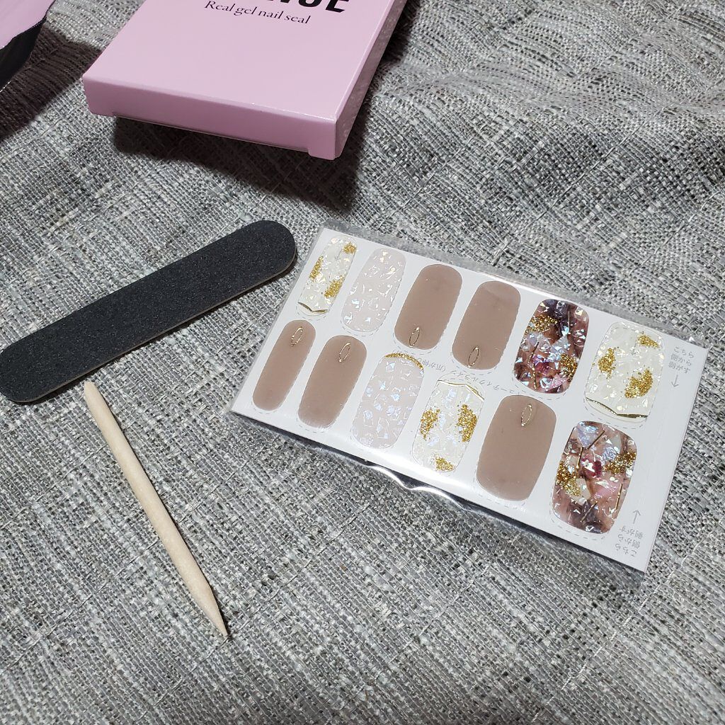 リアルジェルネイルシール/BEAUTY AVENUE/ネイルシールを使ったクチコミ（3枚目）