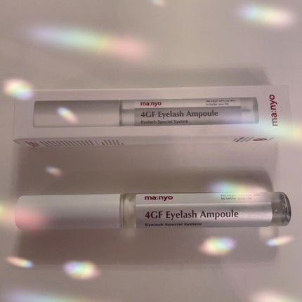 4GFアイラッシュアンプル/manyo/まつげ美容液を使ったクチコミ(1枚目)