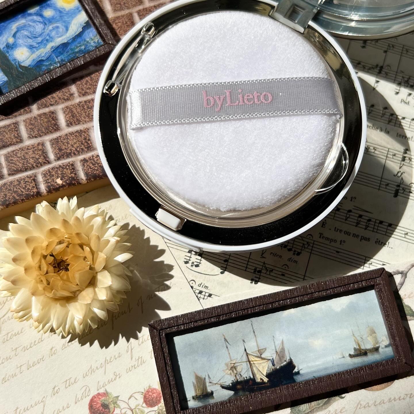 ハイドラセッティングパウダー/byLieto/プレストパウダーを使ったクチコミ（2枚目）