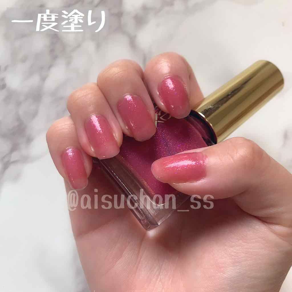 エクセル ネイルポリッシュ N NL16 カシスシロップ/excel/マニキュアを使ったクチコミ（2枚目）