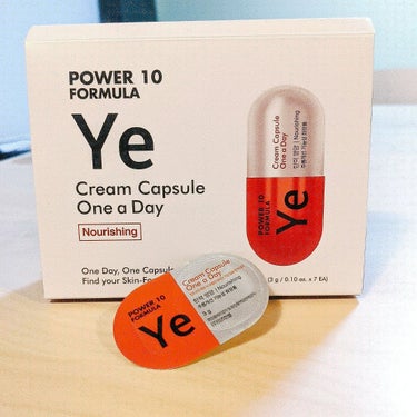 POWER 10 FORMULA Cream YE Capsule One a Day/It's skin/洗い流すパック・マスクを使ったクチコミ（1枚目）