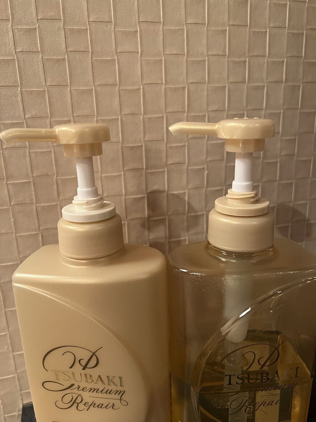 プレミアムリペア シャンプー／ヘアコンディショナー/TSUBAKI/市販シャンプーを使ったクチコミ（1枚目）