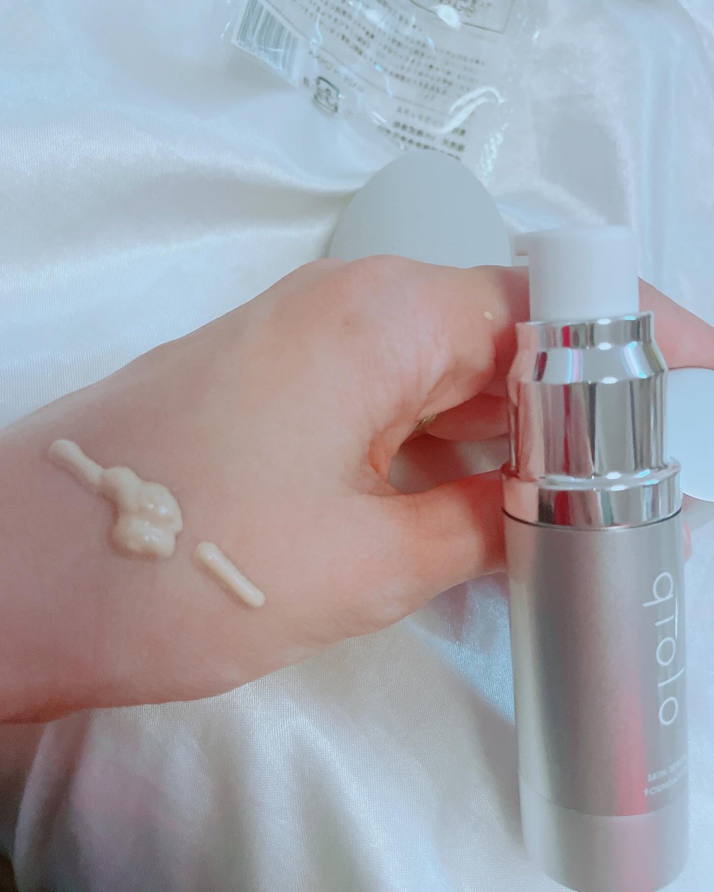 スキンセラムファンデーション/qiolo/リキッドファンデーションを使ったクチコミ(2枚目)