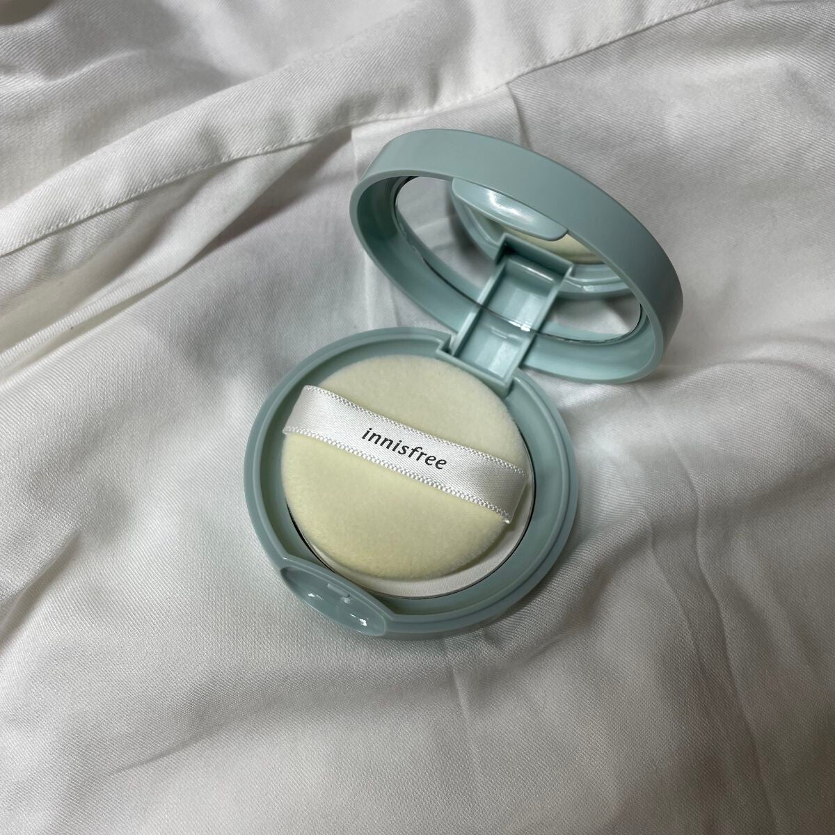 ノーセバム ミネラルパウダー N/innisfree/ルースパウダーを使ったクチコミ(1枚目)