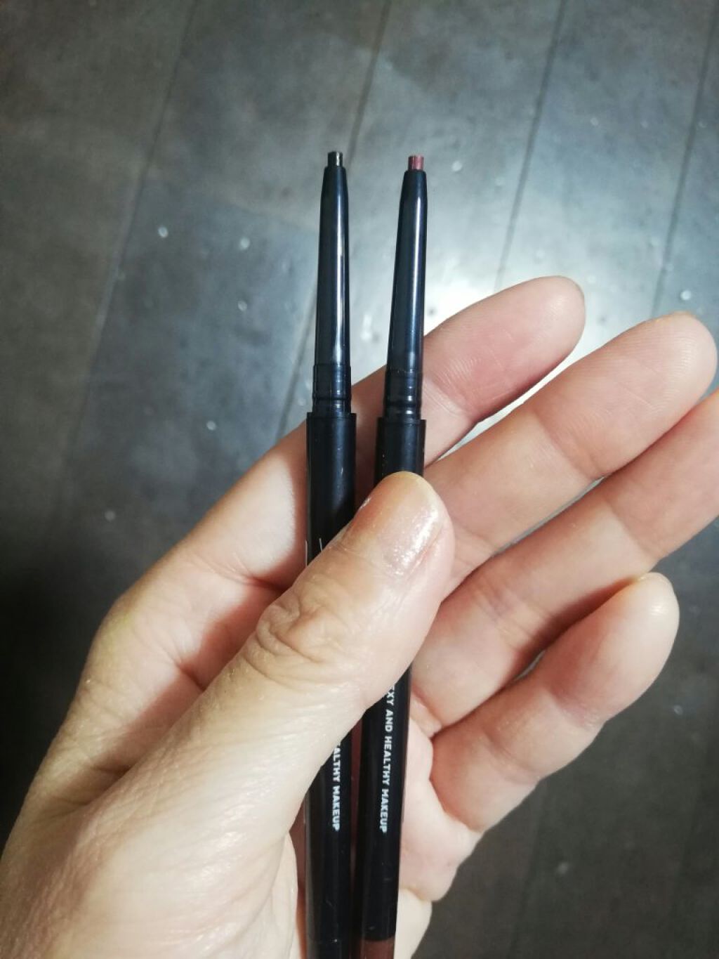 UR GLAM GEL EYELINER/U R GLAM/ジェルアイライナーを使ったクチコミ(2枚目)