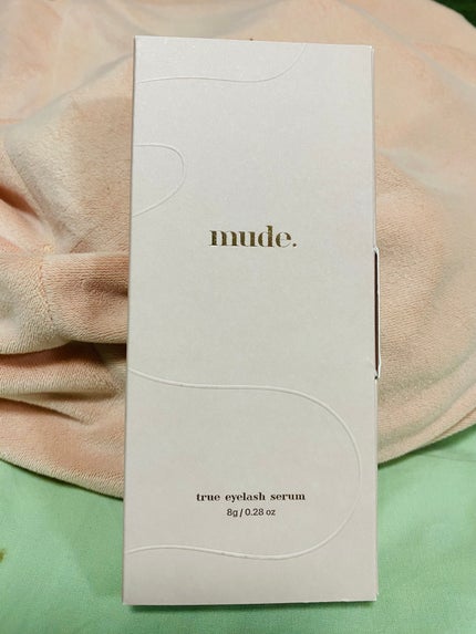 トゥルーアイラッシュセラム/mude/まつげ美容液を使ったクチコミ(1枚目)