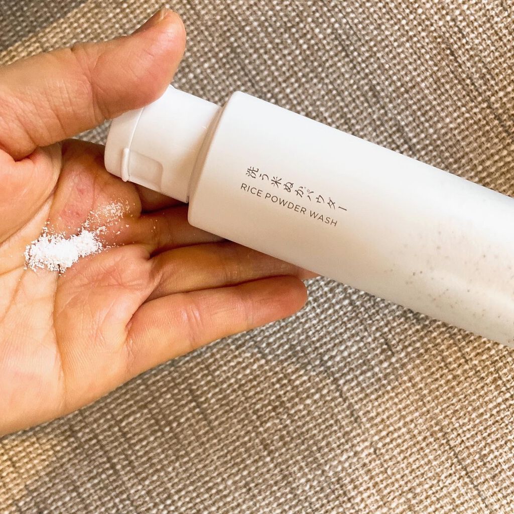 洗う米ぬかパウダー/米一途/洗顔パウダーを使ったクチコミ(2枚目)