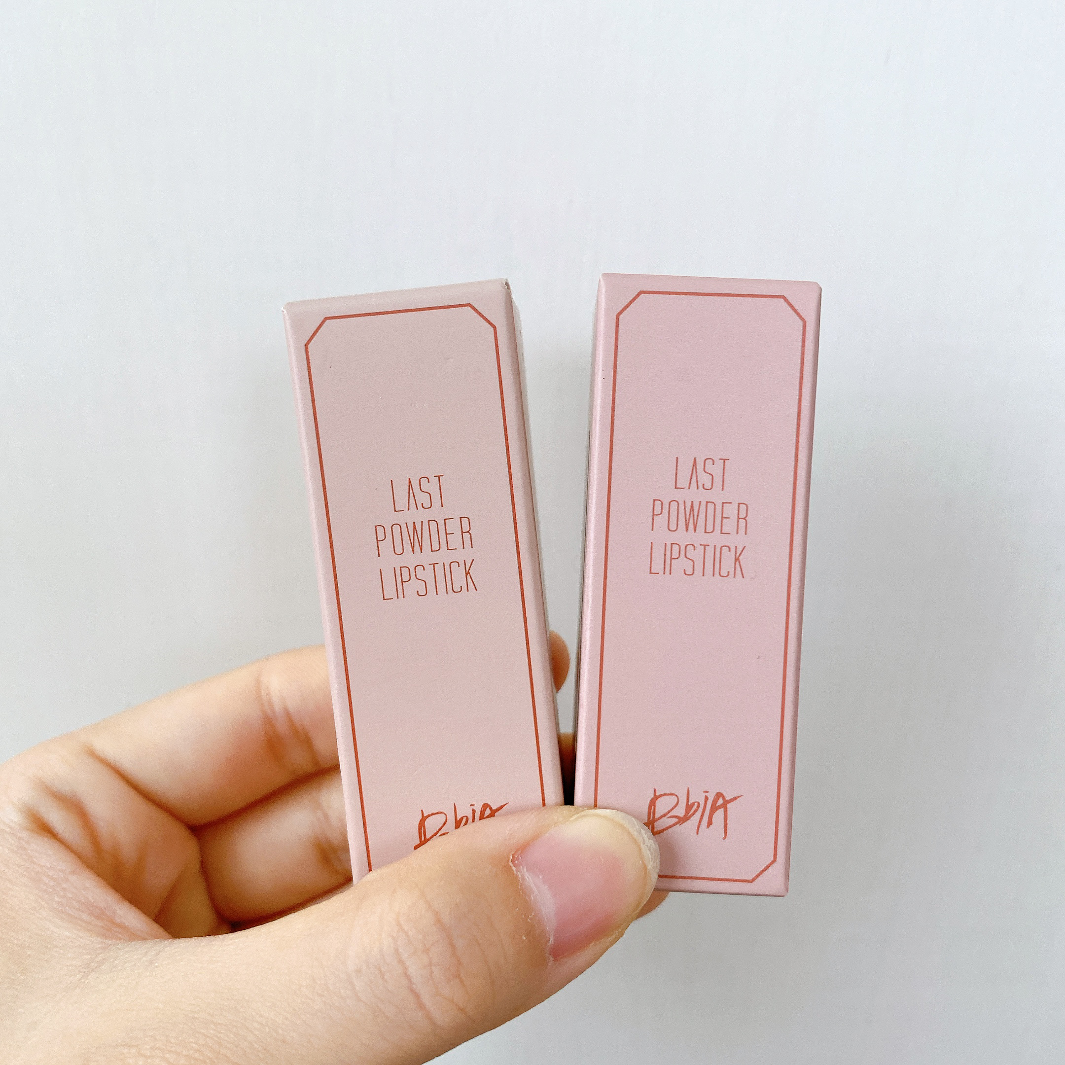 ラストパウダーリップスティック2/BBIA/口紅を使ったクチコミ（2枚目）