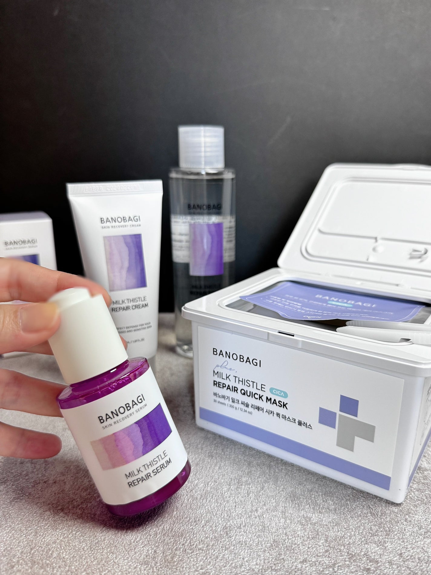 ミルクシスル リペアトナー/BANOBAGI/化粧水を使ったクチコミ(4枚目)