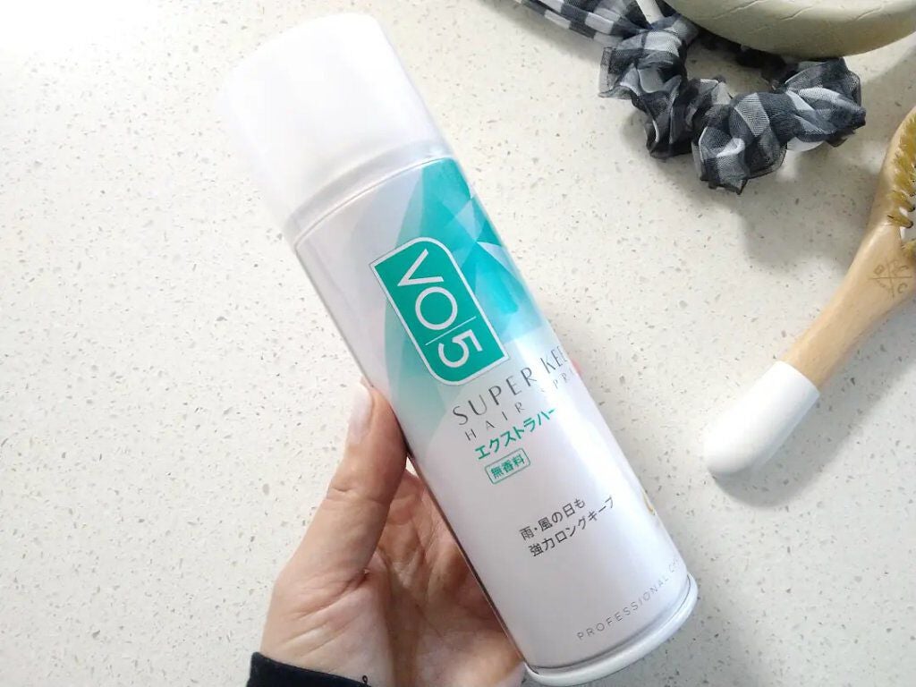 スーパーキープヘアスプレイ<エクストラハード> 無香料/VO5/ヘアスプレーを使ったクチコミ(2枚目)