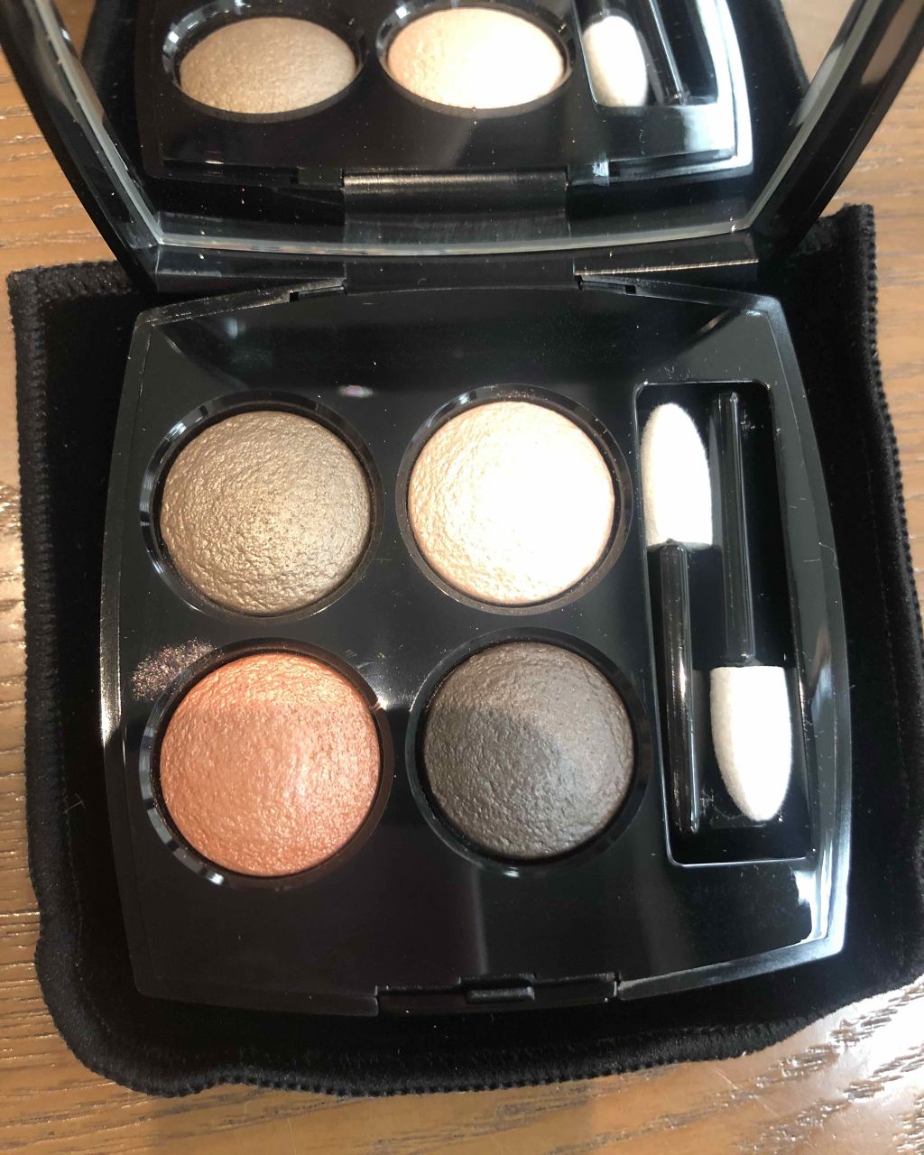 レ キャトル オンブル/CHANEL/アイシャドウパレットを使ったクチコミ(1枚目)