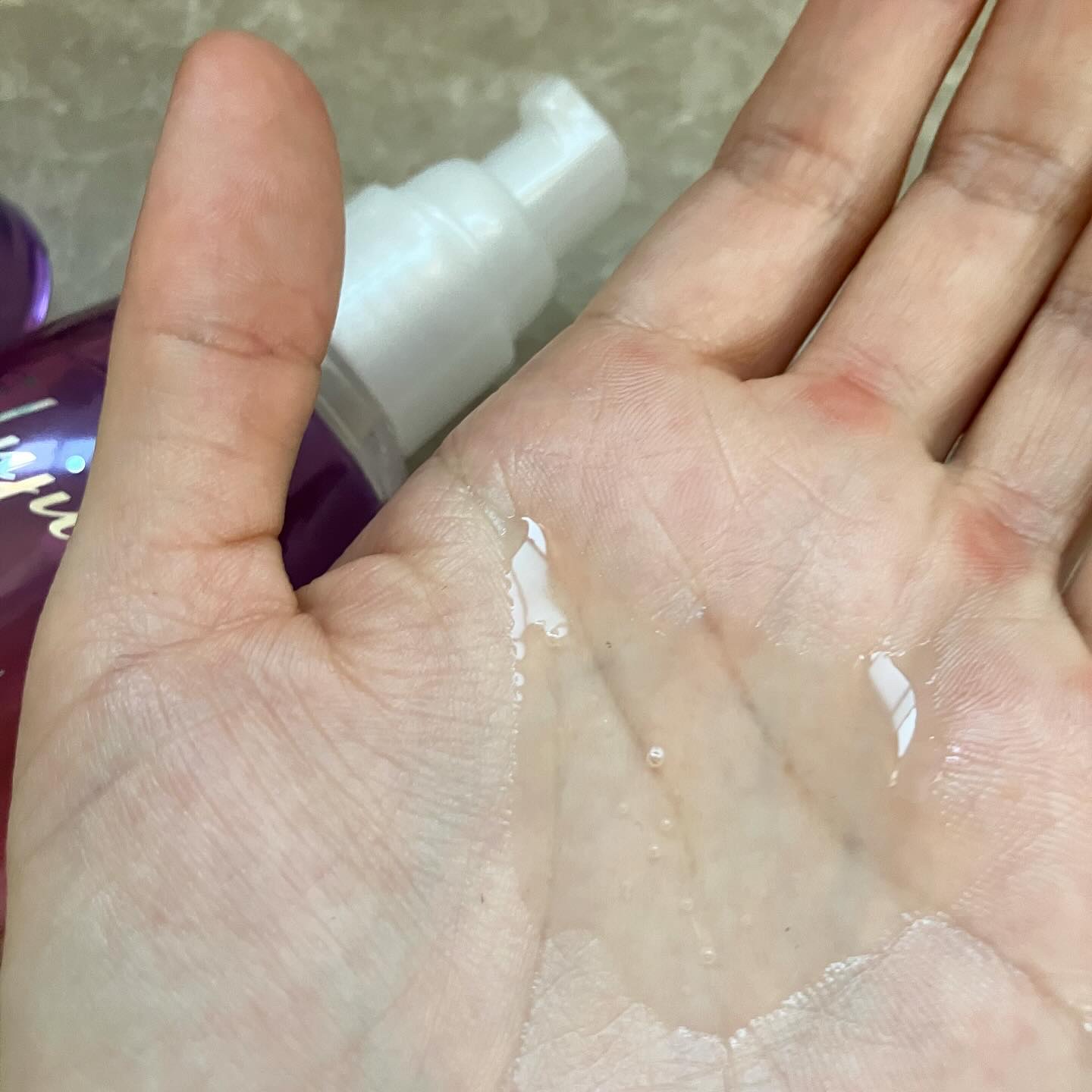 エルジューダブリーチケアセラム/ミルボン/ヘアオイルを使ったクチコミ（3枚目）