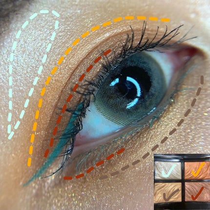 フラロッソ インテンソ アイシャドウ/アスタリフト/アイシャドウパレットを使ったクチコミ(6枚目)