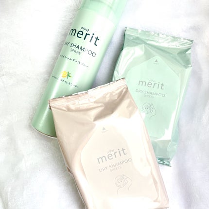 メリット ドライシャンプーシート すっきり爽快タイプ/メリット/ドライシャンプーを使ったクチコミ(2枚目)