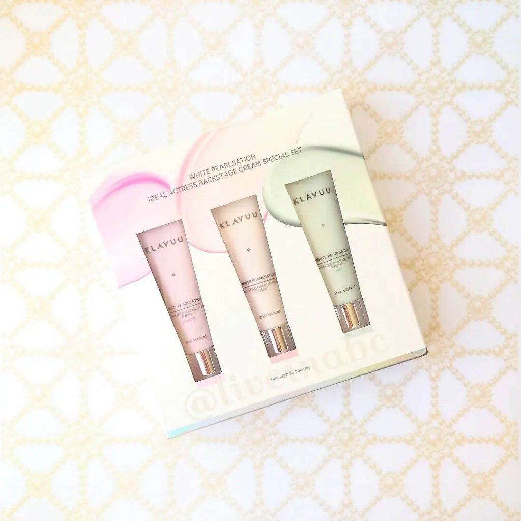 アイデアルアクトレスバックステージクリームスペシャルセット10ml ×3本/KLAVUU/その他キットセットを使ったクチコミ（1枚目）