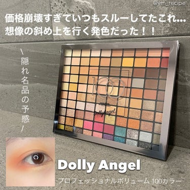 プロフェッショナルボリューム100カラー/Dolly Angel/アイシャドウパレットを使ったクチコミ（1枚目）