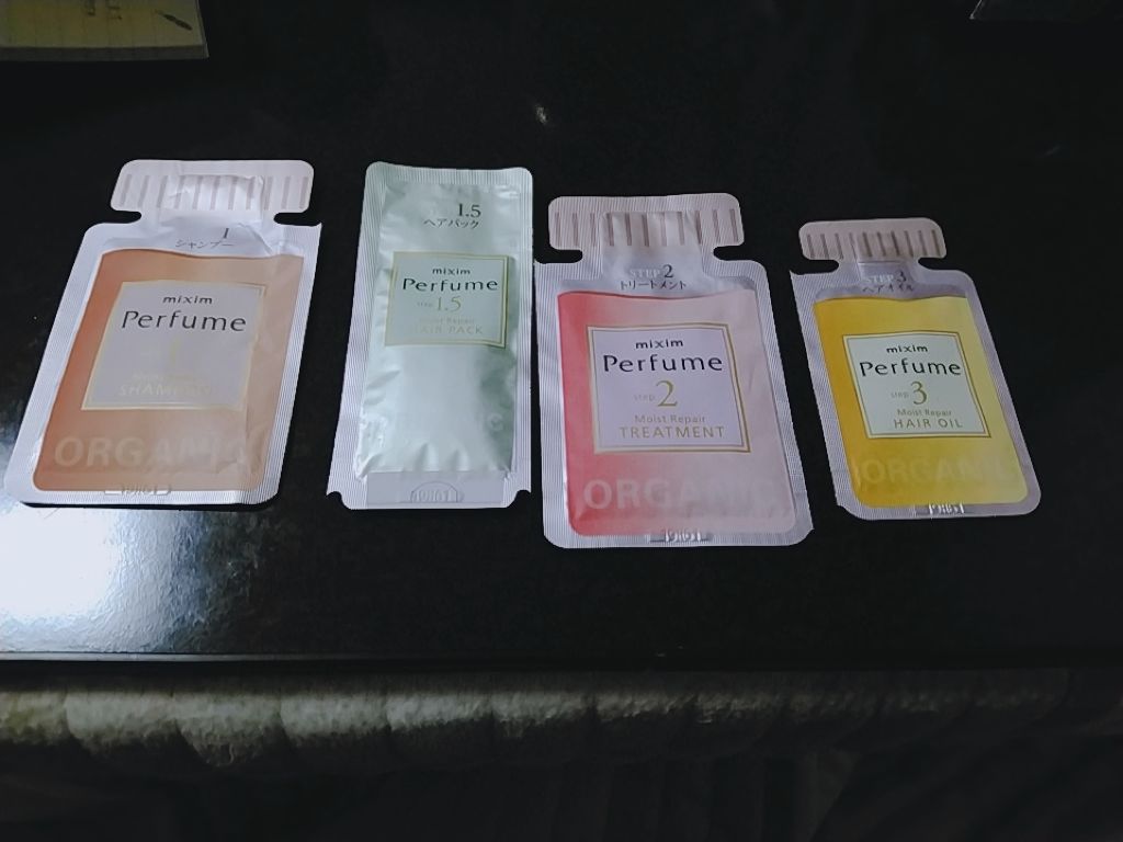 モイストリペア ヘアオイル/mixim Perfume/ヘアオイルを使ったクチコミ（1枚目）