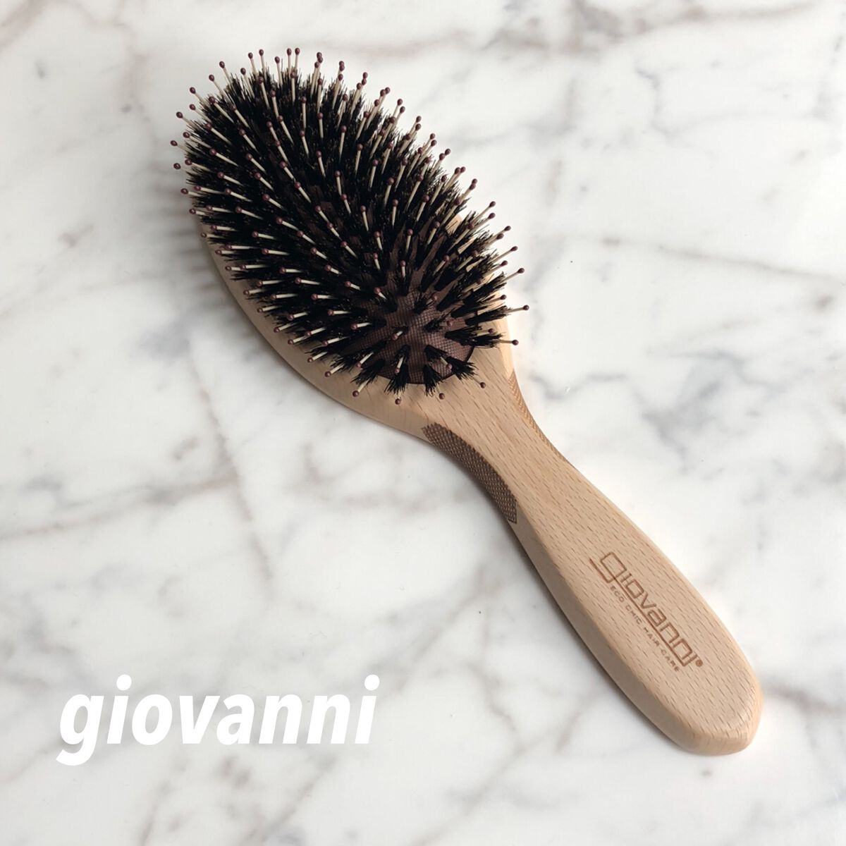 スリーキーブラシ/giovanni/ヘアブラシを使ったクチコミ(1枚目)