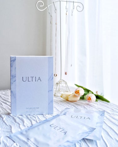 ULTIA back aging care maskのクチコミ「肌細胞を活性化させ、様々な肌トラブルの改善・予防が期待できるヒト幹細胞培養液と7種類の美容成分.....」（1枚目）