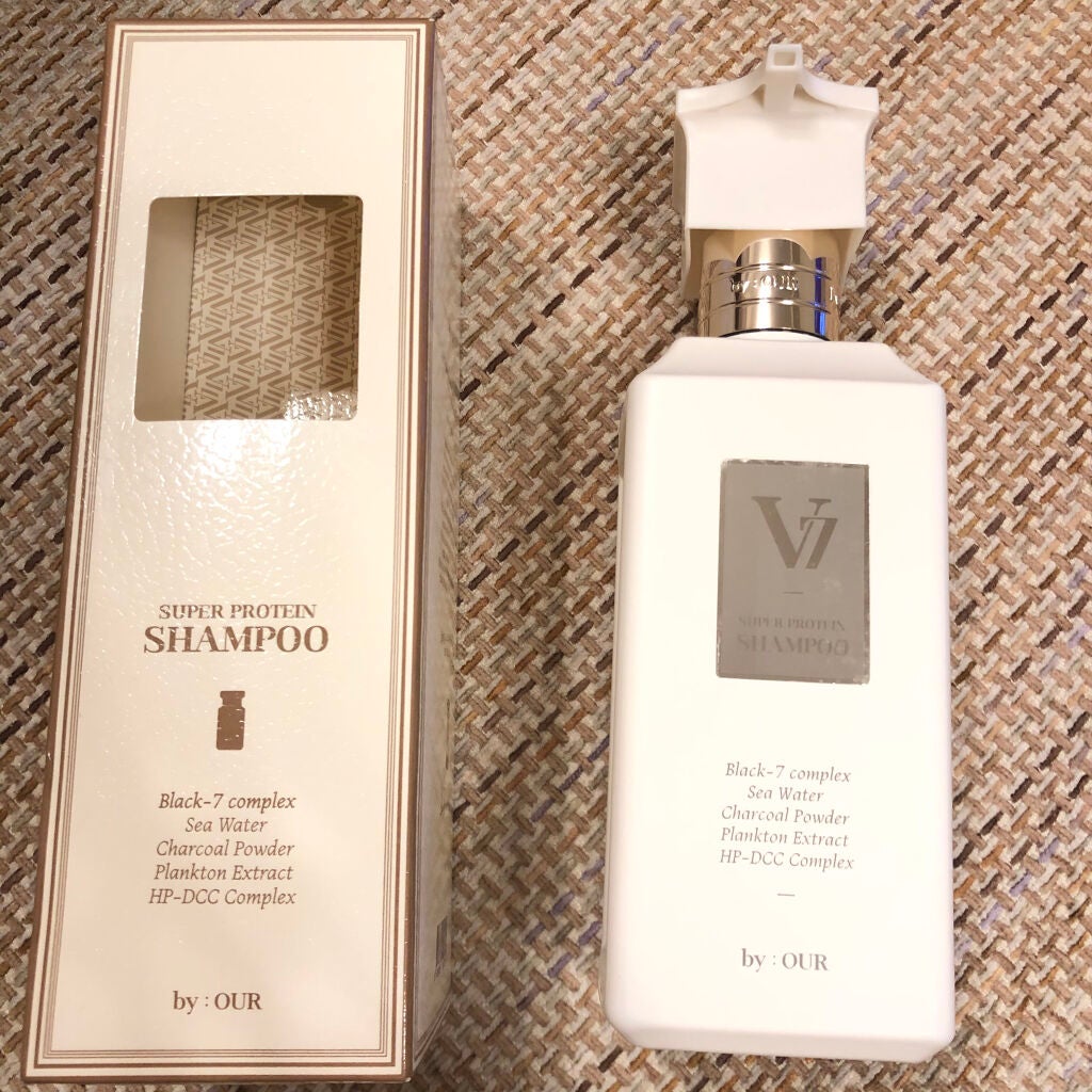 V7 スーパープロテイン シャンプー/by : OUR/サロンシャンプーを使ったクチコミ(1枚目)