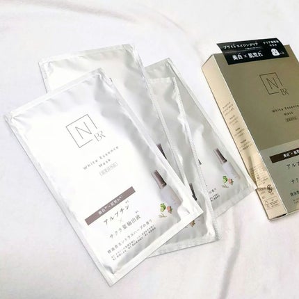 Bright ホワイト メラノリーチ エッセンス マスク/N organic/シートマスク・パックを使ったクチコミ(1枚目)