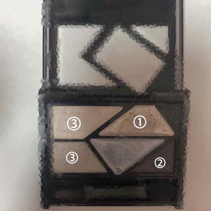 メタルグラマーアイズ/KATE/アイシャドウパレットを使ったクチコミ(2枚目)