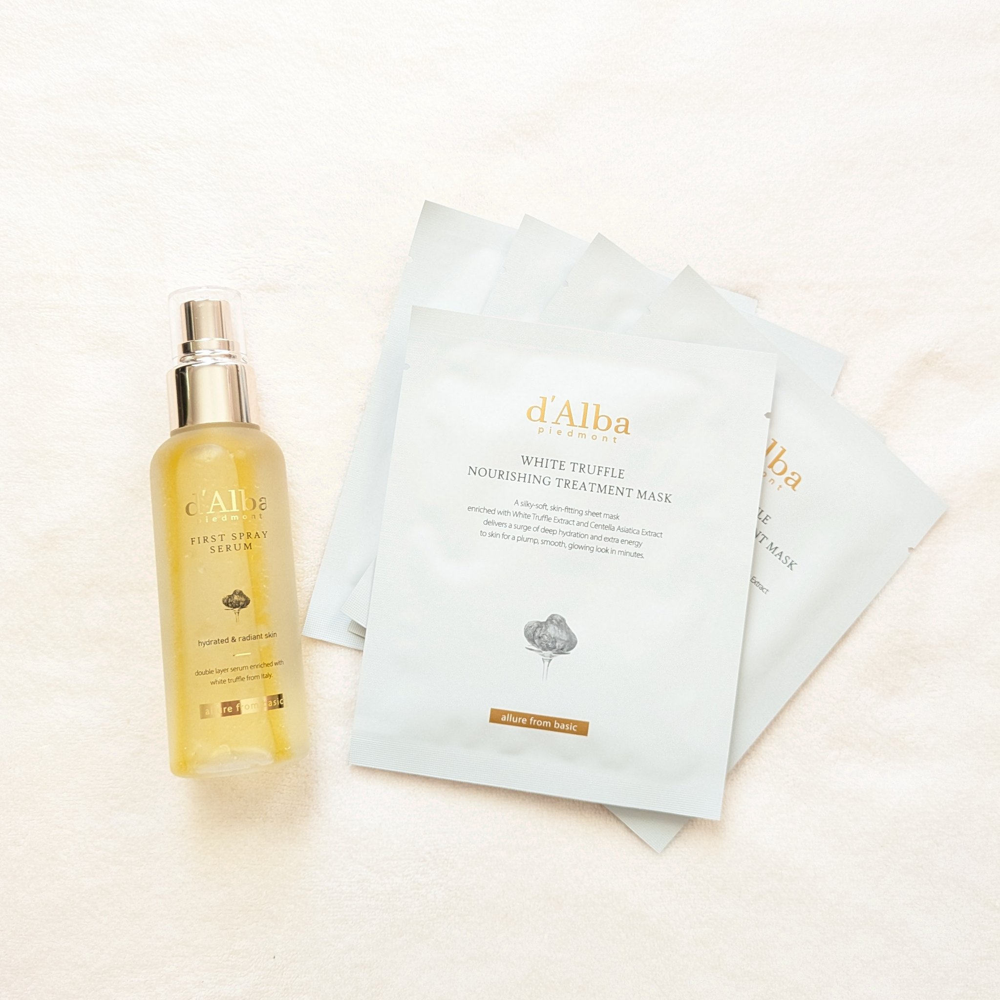 ホワイトトリュフナリシングトリートメントマスク/ダルバ/シートマスク・パックを使ったクチコミ（2枚目）