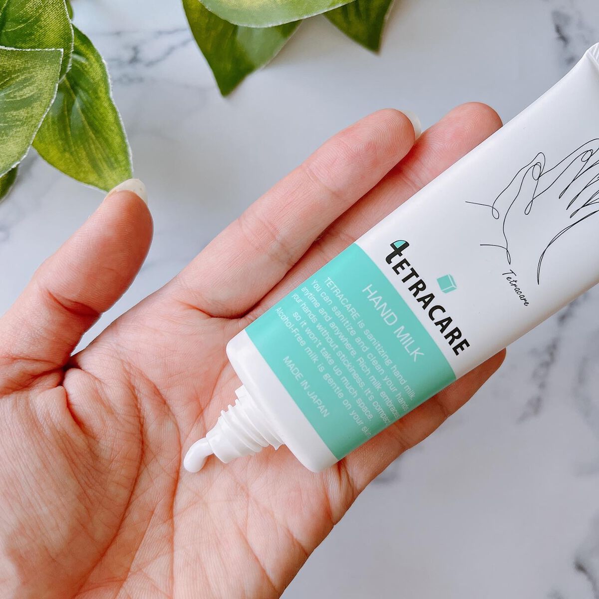 薬用ハンドミルク テトラケア/テトラケア/ハンドクリームを使ったクチコミ（2枚目）